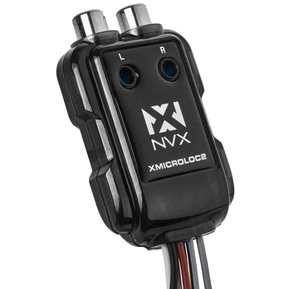 NVX XMICROLOC2 2-Channel 300W Micro Line Output Converter with Remote Turn-on Trigger