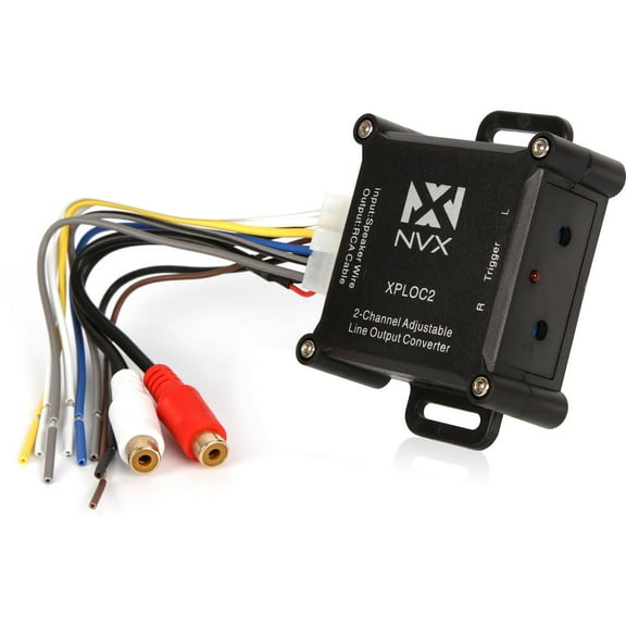 NVX XPLOC2 300-Watt Premium, Super Low Distortion 2-Channel Adjustable Line Output Converter