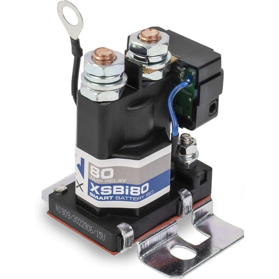 NVX XSBI80 Microprocessor-Controlled 80 Amp Dual Sensing Smart Relay Battery Isolator