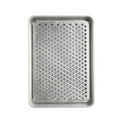 Nordic Ware Naturals 2-Piece Aluminum Oven Crisping Bakeware Set with 13 x 18 Rectangular Half Sheet and Multi-Use Rack