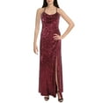 thumbnail image 1 of NW Nightway Womens Sequined Maxi Evening Dress, 1 of 2