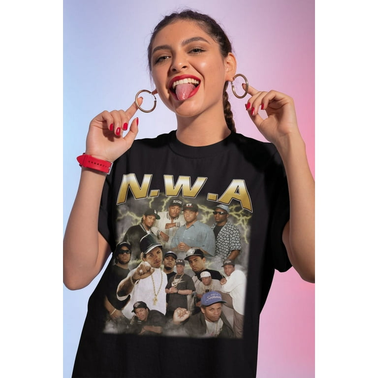NWA NWA Shirt Tshirt Tee Nwa Sweater Sweatshirt Nwa Hiphop Rapper RnB Walmart