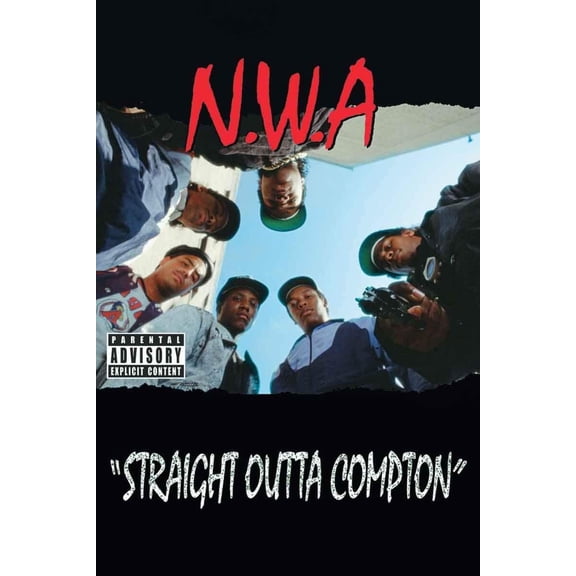 NWA Straight Outta Compton Art Poster Decorative Print - Poster Paper
