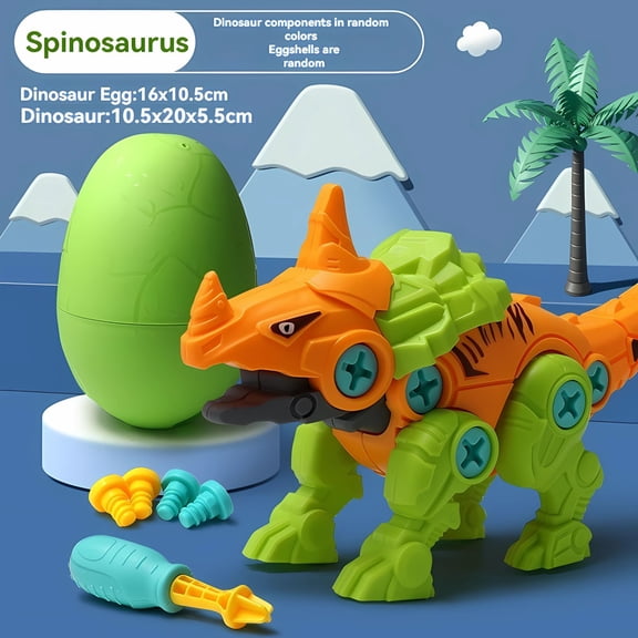 NWJ Disassembly Dinosaur Egg Toy - Tyrannosaurus Rex Assembly Surprise Egg, Creative Educational Toy for Kids