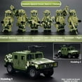 thumbnail image 1 of NWJ Military Building Block Set - Desert Special Forces Ghost Soldier with Jeep, Creative Assembly Toy for Kids, 1 of 1