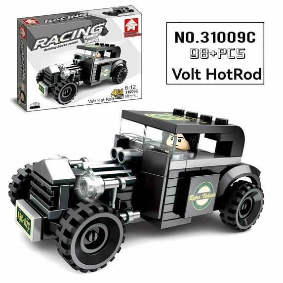 NWJ Racing Car Model Building Blocks - Educational and Creative Toy for Boys