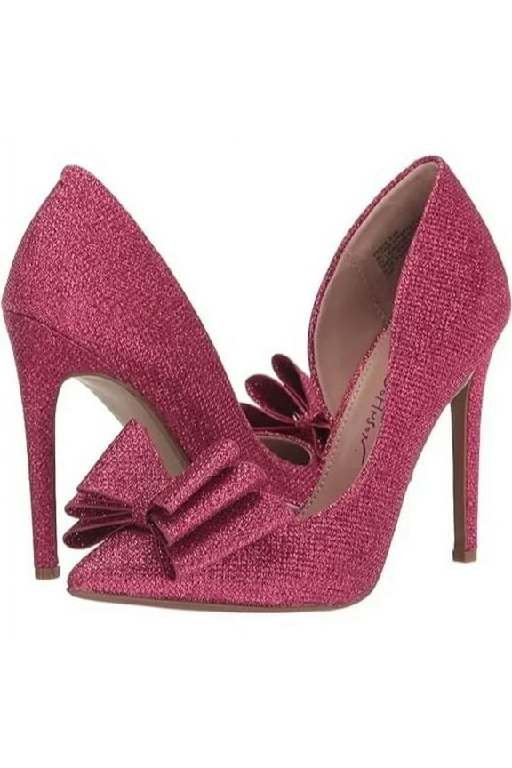 NWOB Betsey Johnson Womens Prince D'Orsay Pumps Fuchsia Size 5M B4HP