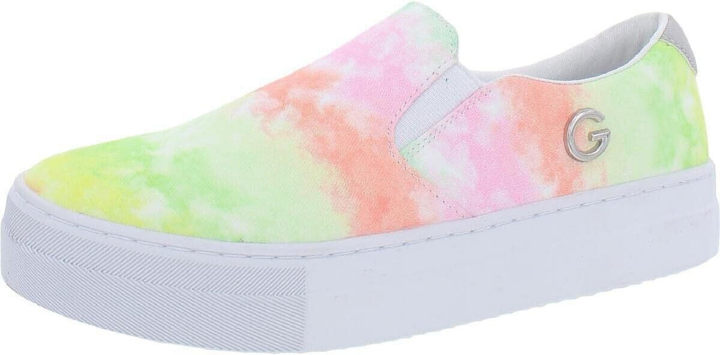 NWOB G by Guess LA Women's Paysyn Slip-On Tie-Dye Sneakers size 8 1/2 M B4HP