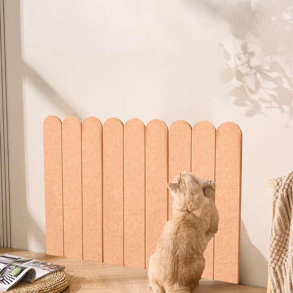 NWOKYZGH 1 Packs Scratching Board Wall Mounted Matted Wools Scratch Pad Climbing Panels Durables Scratch-Proof Furniture Wall Sofa Protection