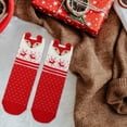 thumbnail image 1 of NWOKYZGH 1 Pair Christmas Sock Gift Bulk Soft Nylon Christmas Xmas Holiday Festival Sock for Women Men, 1 of 6