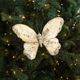 thumbnail image 1 of NWOKYZGH 1Pc Butterfly Clips Christmas Ornaments Small Cute Christmas Tree Decorations for Indoor Outdoor Unique Holiday Decor Christmas Party Home Decorations, 1 of 6
