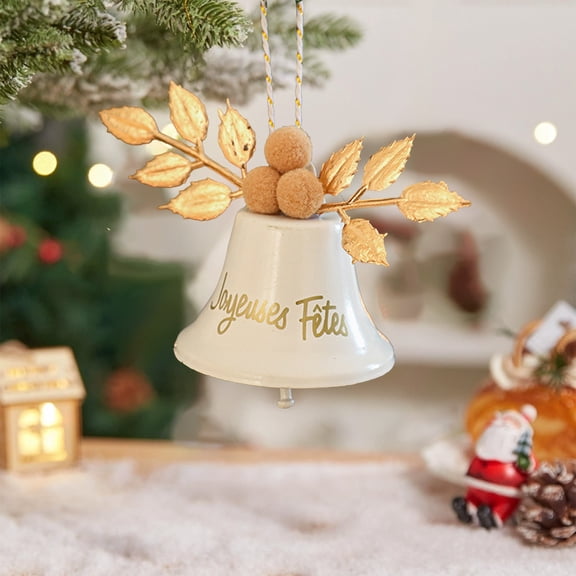NWOKYZGH 1Pc Christmas Bells Decorations Jingle Bell Ornaments Xmas Hanging Bells for Christmas Tree Holiday Winter Party Wall Decor Outdoor