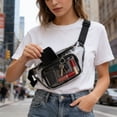 thumbnail image 1 of NWOKYZGH 1Pc Clear Fanny Packs, Waterproof Clear Waist Bag, Transparent Purse Cute Adjustable Belt Bag Portable Waist Pack for Men Women Sports Travel Beach Concerts Events, 1 of 6