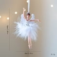 thumbnail image 1 of NWOKYZGH 1Pc Elegant Whimsical Ballerina, Fairy, Angel Ornaments, 7.09" Ballerina Christmas Tree Ornaments, 1 of 4