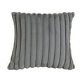 thumbnail image 1 of NWOKYZGH 1Pc Faux Fur Plush Decorative Throw Pillow Covers Fuzzy Striped Soft Pillowcase Cushion Covers for Sofa Couch Bedroom 17x17 inch, 1 of 2