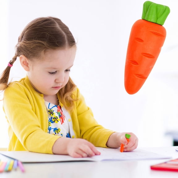 NWOKYZGH 1Pc Fruit Erasers Desk Pet Classroom Prizes, 3D Take Apart Pencil Erasers Cute Puzzle Erasers for Treasure Box, Game Rewards, Party Favors