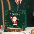thumbnail image 1 of NWOKYZGH 1Pc Green Giant Christmas Gift Bags, Heavy Duty Treat Tote Grocery Bags with Handles, Sewing Non-Woven Jumbo Bags for Gifts Wrapping Shopping, Xmas Party Supplies, 1 of 7