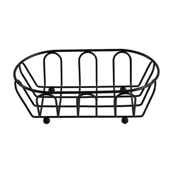 NWOKYZGH 1Pc Metal Wire Baskets Bread Serving Decorative Sandwich Container Party Fast Food Basket for Fruit Burger Kitchen Restaurant