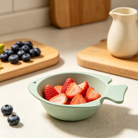 NWOKYZGH 1Pc Plastic Bowls, Dishwasher Safe, Lightweight Stackable Bowls for Cereal, Salad, Soup, Snacks, Party, Camping