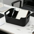 thumbnail image 1 of NWOKYZGH 1Pc Plastic Storage Bins, Pantry Organizers and Storage, Pantry Organizer Bins, Plastic Containers with Handle for Kitchen, Freezer, Cabinet, Closet, Bathroom Under Sink Storage, 1 of 6