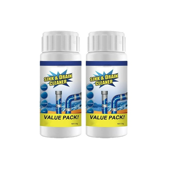 NWOKYZGH 2Pcs Fast Foam Toilet Cleaner Pipe Clearing Agent Foam Cleaner