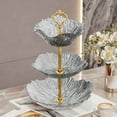 thumbnail image 1 of NWOKYZGH 3-Tier Cupcake Stands for Dessert Table Display Set, 3 Tier Clear Plastic Cake Stand, Cupcake Tower Holder for Wedding, Christmas, Birthday, Baby Shower and Tea Party, 1 of 6