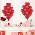 thumbnail image 1 of NWOKYZGH 9Pcs Red Heart Foil Balloons, Mylar Love Heart Helium Balloons for Wedding, Birthday Party, Valentines Day, Engagement Anniversary Party, Baby Shower Decorations, 1 of 6