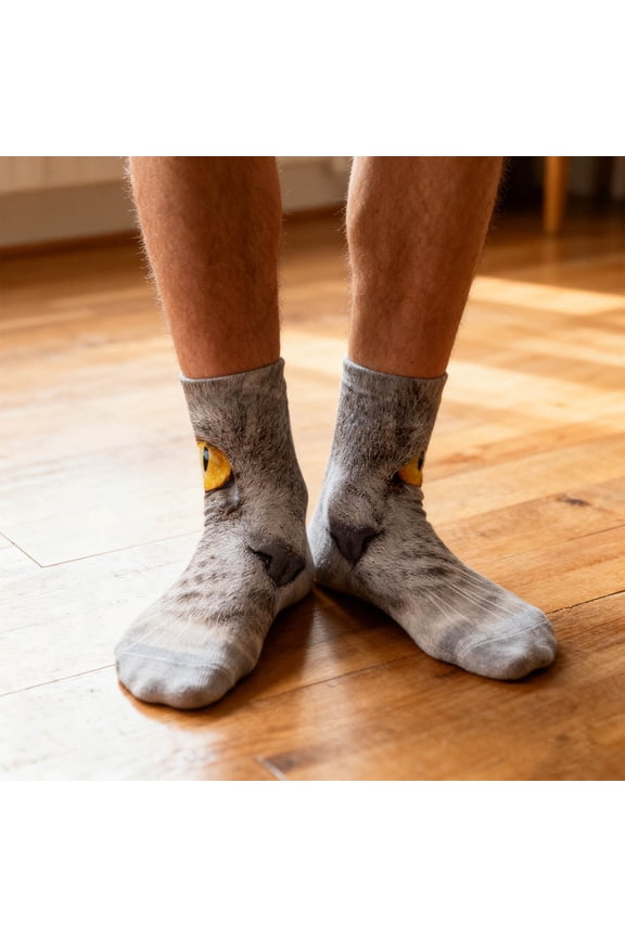 Animals Socks - Funny 3D Animal Socks Crazy Face Socks Novelty Socks Gag Gifts