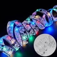 thumbnail image 1 of NWOKYZGH Christmas Ribbon Lights - Christmas Tree Decorations - Copper Wire Ribbon Fairy Lights for Xmas Tree New Year Party Weddings - Ribbon Light Battery Powered, 1 of 4