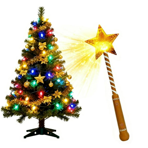 NWOKYZGH Christmas Wand Tree Light Controller Starlight Shimmering Christmas Decorations Christmas Tree Light Control Wand