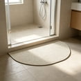 thumbnail image 1 of NWOKYZGH Front Door Mat Indoor Entrance Indoor Door Mat Rugs for Entryway Entry Entrance Mats Inside Doormat Welcome Mats Boho 23"X35" Half Circle Round, 1 of 6