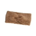 thumbnail image 1 of NWOKYZGH Fuzzy Winter Headbands for Girls, Plain Ear Warmer Headband for Kids, Wide Furry Head Warmers for Women, Cold Weather Thick Stretch Elastic Knot Hair Accessories, 1 of 9