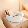 thumbnail image 1 of NWOKYZGH Gift Basket with Gift Bags and Ribbons, Empty Basket for Gifts, Small Cotton Rope Basket, 1 of 6