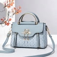 thumbnail image 1 of NWOKYZGH Handbags for Women with Multiple Internal Pockets in Pretty Color Combination, Women's Satchel Handbag, 1 of 2