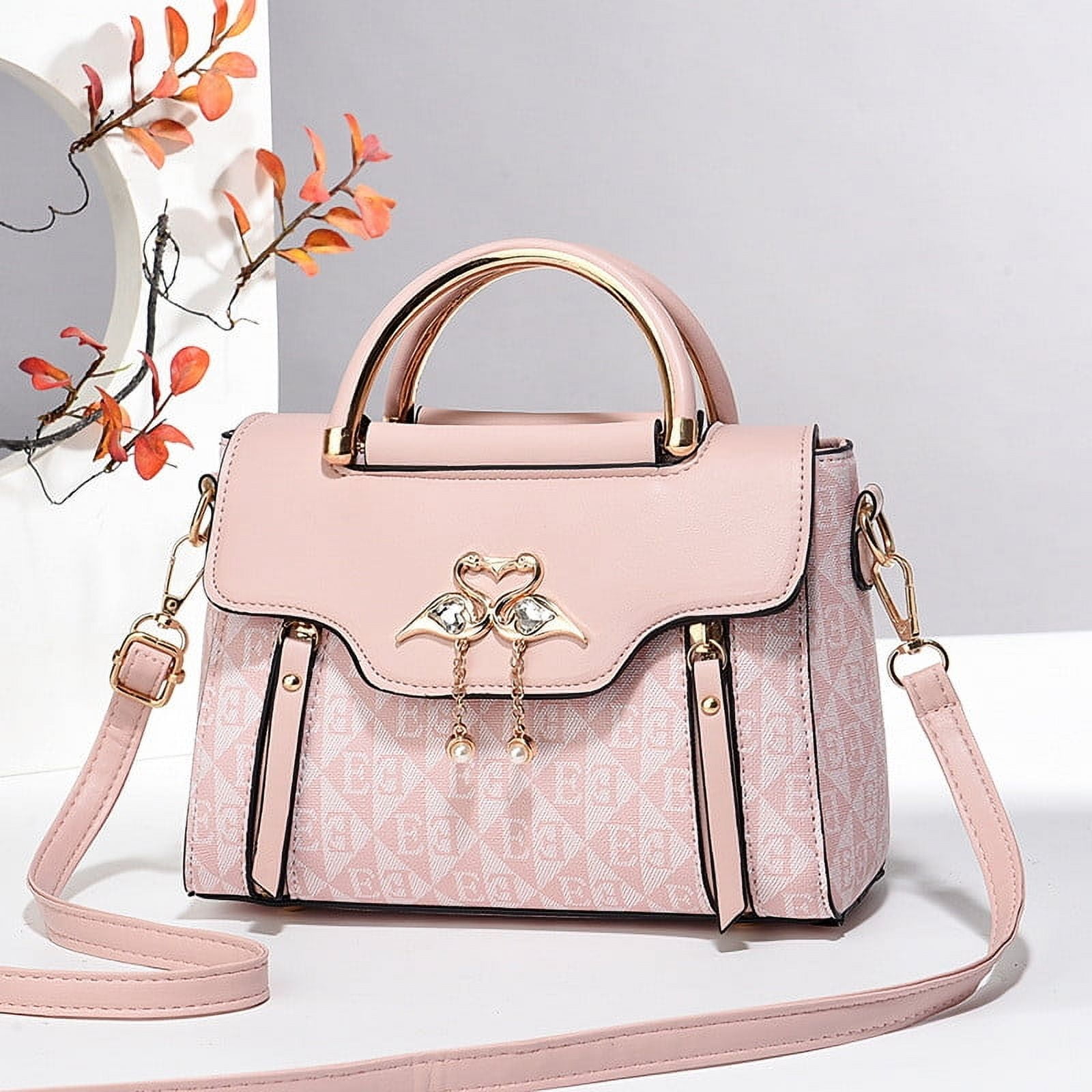 NWOKYZGH Handbags for Women with Multiple Internal Pockets in Pretty ...