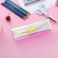 thumbnail image 1 of NWOKYZGH Makeup Bag, Waterproof Travel Cosmetics Organizer Pouch for Women, Snap Closure Iridescent Coin Wallet to Store Makeup Brushes, Keys, Small Items, 1 of 6