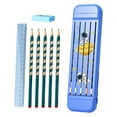thumbnail image 1 of NWOKYZGH Pencil Stationery Box Set Ruler Pencil Eraser, 1 of 3