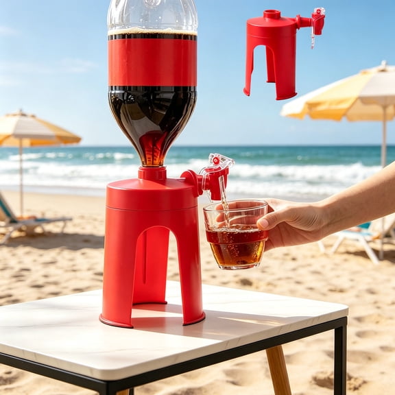 NWOKYZGH Plastic Dispenser Drinking Water Dispense Machine Bottle Dispenser Party Home Bar Accessory