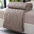thumbnail image 1 of NWOKYZGH Summer Microfiber Quilt, Extra Soft Cotton with Natural Texture, 1-Piece, 1 of 9