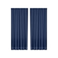 thumbnail image 1 of NWQKYZGH 1PCS Solid Color Polyester Semi‑Sheer Curtain Rod Pocket Style Light Filtering Window Sheers for Household Indoor Window Decoration -83.86x51.97in, 1 of 6