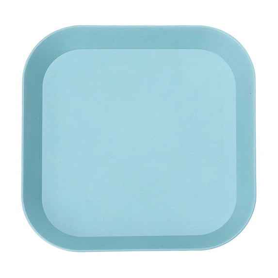 NWQKYZGH 1PCS Square Pet Food Plates Shallow Wide Design Easy To Clean Snack Feeding Bowl for Dry Food Wet Food Treats for Small Mediums and s -5.71x5.71in
