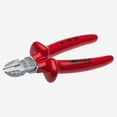 thumbnail image 1 of NWS 5.75" Side Cutter 1000V - Matte Chromium - Plastic Grip, 1 of 1