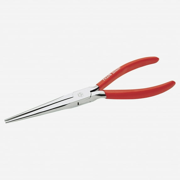 NWS 6.25" Needle Pliers - MicroFinish - Plastic Grip