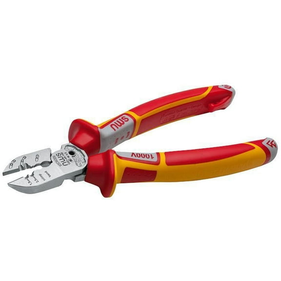 NWS - 7 1/2" (190mm) Electricians VDE Side Cutters