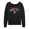 thumbnail image 1 of NWSL - Angel City Industrial - Women's French Terry Long Sleeve T-shirt, 1 of 2
