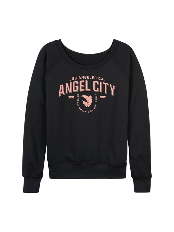 NWSL - Angel City Industrial - Women's French Terry Long Sleeve T-shirt