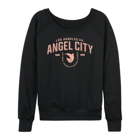 NWSL - Angel City Industrial - Women's French Terry Long Sleeve T-shirt