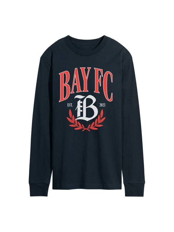 - Bay FC Club Prep Men's Long Sleeve Graphic T-Shirt