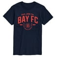 thumbnail image 1 of NWSL - Bay FC Indsutrial - Men's Short Sleeve Graphic T-Shirt, 1 of 2
