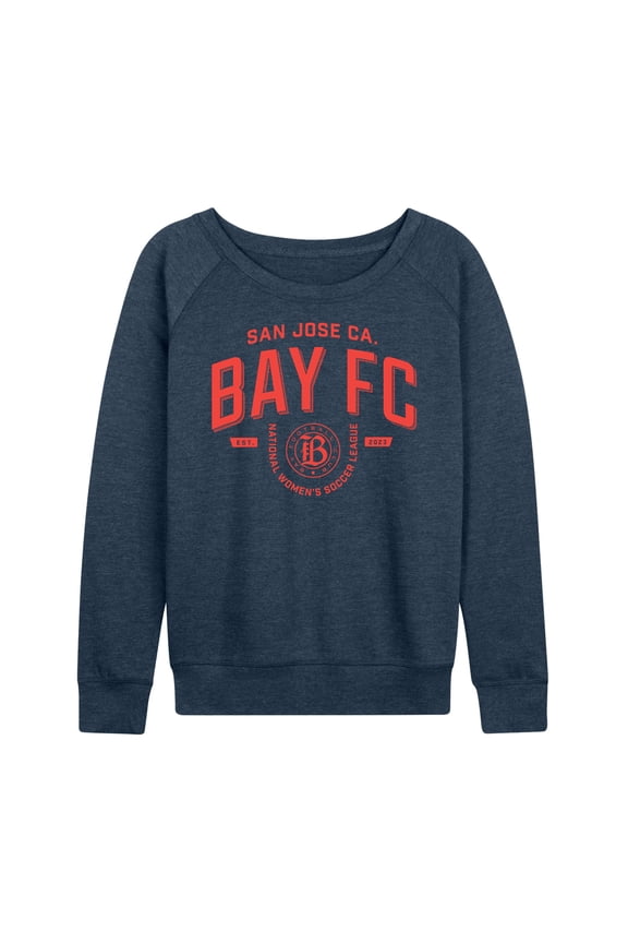 NWSL - Bay FC Indsutrial - Women's French Terry Long Sleeve T-shirt